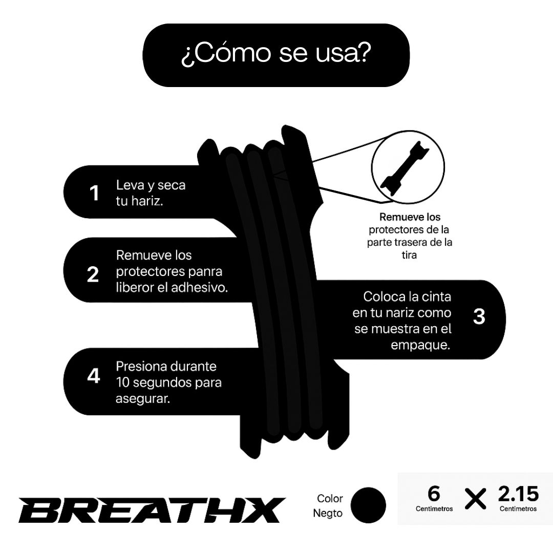 Tiras Nasales BX